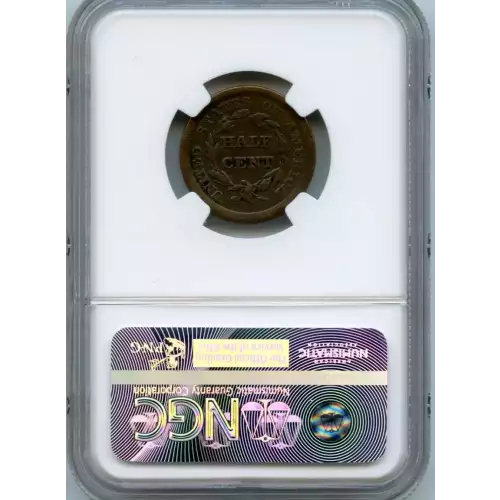 Half Cents -Braided Hair 1840-57 -Copper (3)