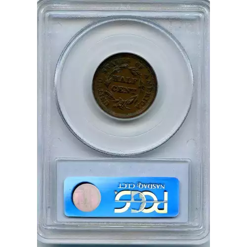 Half Cents -Braided Hair 1840-57 -Copper (3)