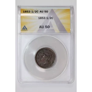 Half Cents -Braided Hair 1840-57 -Copper