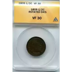 Half Cents -Classic Head 1809-36 -Copper (3)