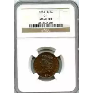 Half Cents -Classic Head 1809-36 -Copper (3)