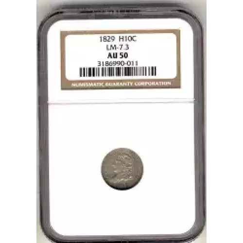 Half Dimes---Capped Bust 1829-1837 -Silver- 0.5 Dime (3)