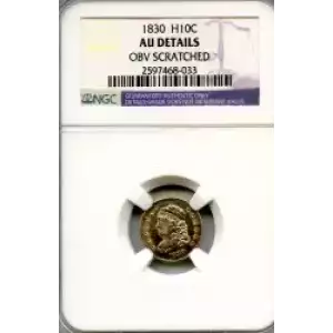 Half Dimes---Capped Bust 1829-1837 -Silver- 0.5 Dime (3)