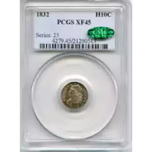 Half Dimes---Capped Bust 1829-1837 -Silver- 0.5 Dime (3)