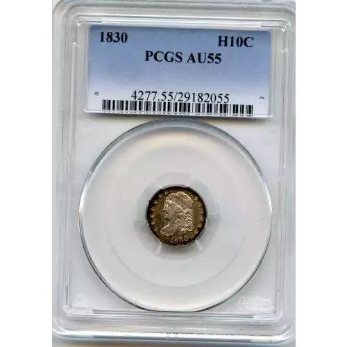 Half Dimes---Capped Bust 1829-1837 -Silver- 0.5 Dime (3)