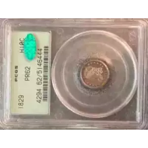 Half Dimes---Capped Bust 1829-1837 -Silver- 0.5 Dime (3)