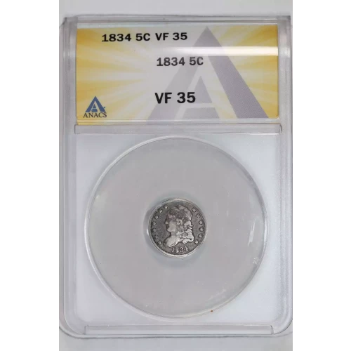 Half Dimes---Capped Bust 1829-1837 -Silver- 0.5 Dime