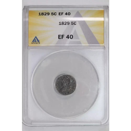 Half Dimes---Capped Bust 1829-1837 -Silver- 0.5 Dime