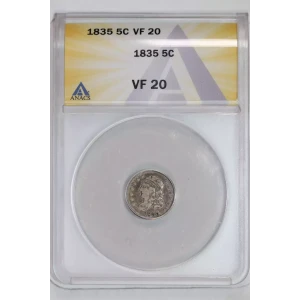 Half Dimes---Capped Bust 1829-1837 -Silver- 0.5 Dime