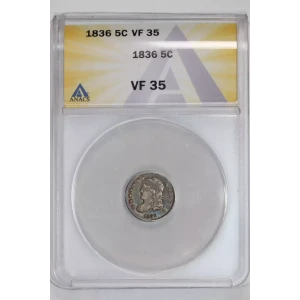 Half Dimes---Capped Bust 1829-1837 -Silver- 0.5 Dime