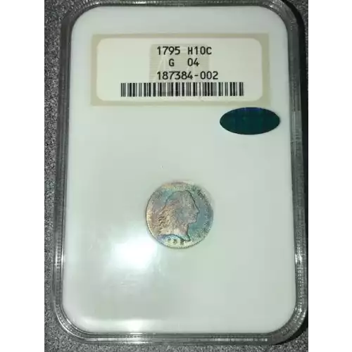 Half Dimes---Flowing Hair 1794-1795 -Silver- 0.5 Dime (3)