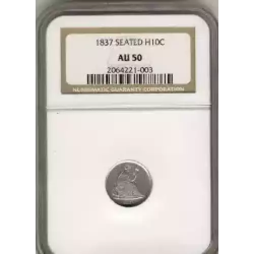 Half Dimes---Liberty Seated 1837-1873-Silver- 0.5 Dime (3)