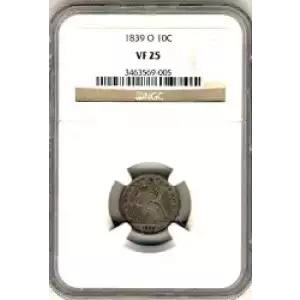 Half Dimes---Liberty Seated 1837-1873-Silver- 0.5 Dime (3)