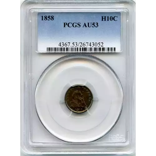 Half Dimes---Liberty Seated 1837-1873-Silver- 0.5 Dime (3)