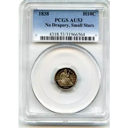 Half Dimes---Liberty Seated 1837-1873-Silver- 0.5 Dime (3)