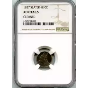 Half Dimes---Liberty Seated 1837-1873-Silver- 0.5 Dime (3)