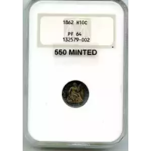 Half Dimes---Liberty Seated 1837-1873-Silver- 0.5 Dime (3)