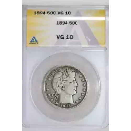 Half Dollars---Barber 1892-1915 -Silver- 0.5 Dollar