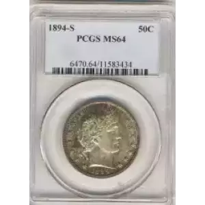 Half Dollars---Barber 1892-1915 -Silver- 0.5 Dollar (3)