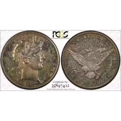 Half Dollars---Barber 1892-1915 -Silver- 0.5 Dollar (3)