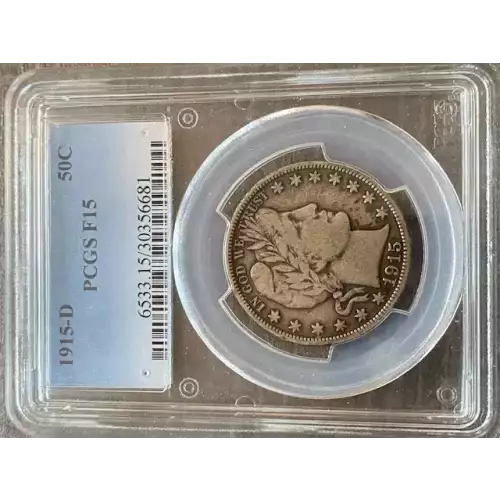 Half Dollars---Barber 1892-1915 -Silver- 0.5 Dollar (3)