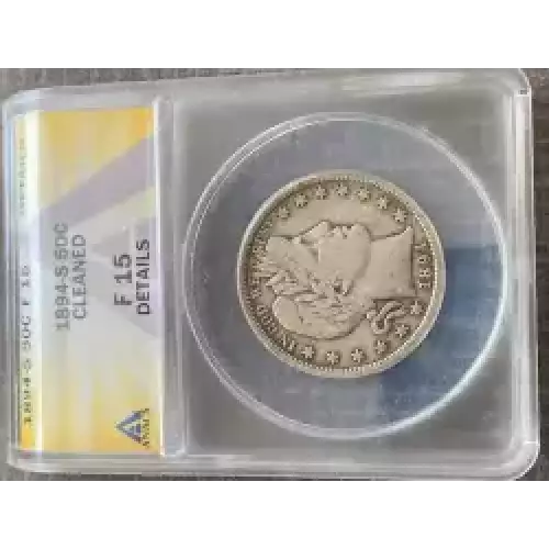 Half Dollars---Barber 1892-1915 -Silver- 0.5 Dollar (3)