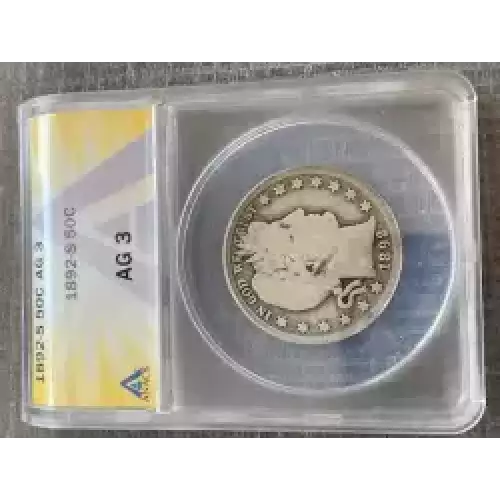 Half Dollars---Barber 1892-1915 -Silver- 0.5 Dollar (3)