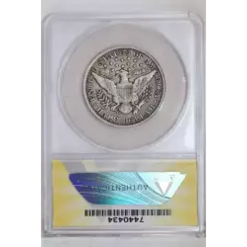 Half Dollars---Barber 1892-1915 -Silver- 0.5 Dollar (2)