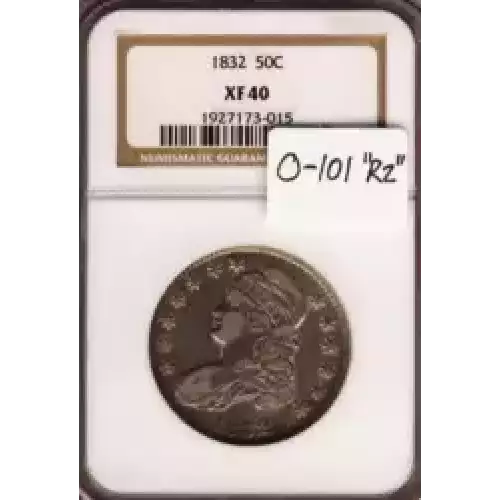 Half Dollars---Capped Bust, Reeded Edge 1836-1839 -Silver- 0.5 Dollar (3)