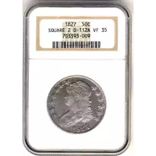 Half Dollars---Capped Bust, Reeded Edge 1836-1839 -Silver- 0.5 Dollar (3)