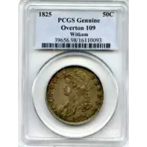 Half Dollars---Capped Bust, Reeded Edge 1836-1839 -Silver- 0.5 Dollar (3)