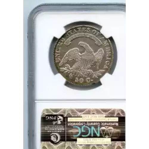 Half Dollars---Capped Bust, Reeded Edge 1836-1839 -Silver- 0.5 Dollar (3)