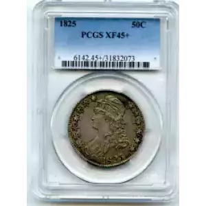 Half Dollars---Capped Bust, Reeded Edge 1836-1839 -Silver- 0.5 Dollar (3)