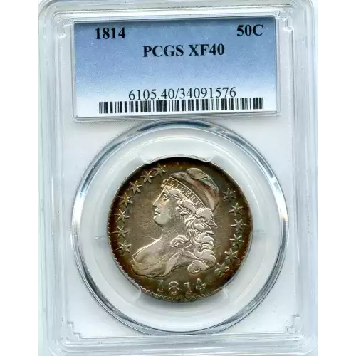 Half Dollars---Capped Bust, Reeded Edge 1836-1839 -Silver- 0.5 Dollar (3)