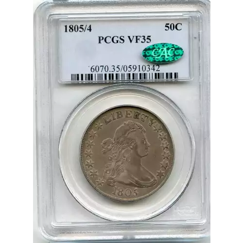 Half Dollars---Capped Bust, Reeded Edge 1836-1839 -Silver- 0.5 Dollar (3)