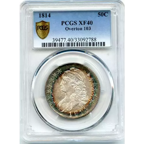 Half Dollars---Capped Bust, Reeded Edge 1836-1839 -Silver- 0.5 Dollar (3)