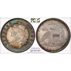 Half Dollars---Capped Bust, Reeded Edge 1836-1839 -Silver- 0.5 Dollar (3)