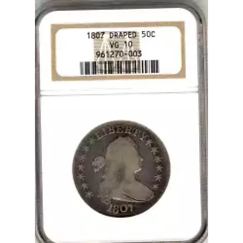 Half Dollars---Draped Bust 1796-1807 -Silver- 0.5 Dollar (3)