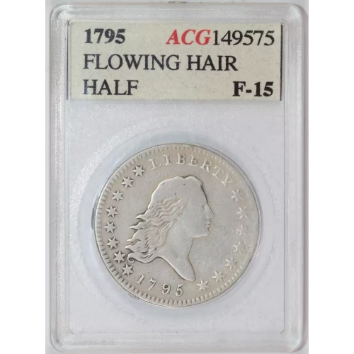 Half Dollars---Flowing Hair 1794-1795 -Silver- 0.5 Dollar