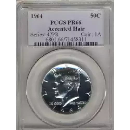 Half Dollars---Kennedy 1964 -Silver- 0.5 Dollar (3)