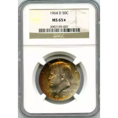 Half Dollars---Kennedy 1964 -Silver- 0.5 Dollar (3)