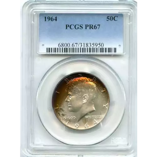 Half Dollars---Kennedy 1964 -Silver- 0.5 Dollar (3)