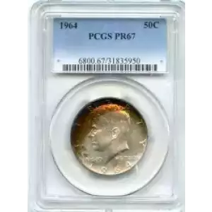 Half Dollars---Kennedy 1964 -Silver- 0.5 Dollar (3)