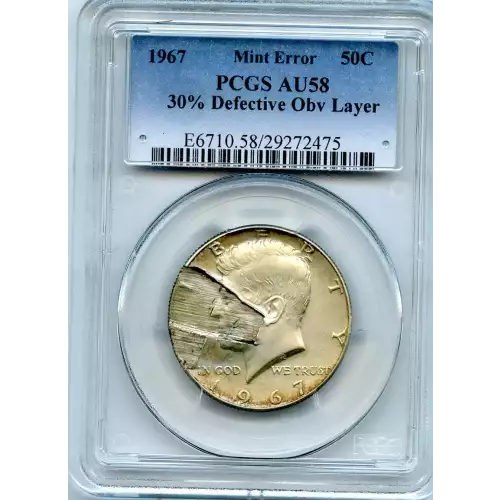 Half Dollars---Kennedy 1965-1970 - Silver (3)