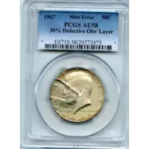 Half Dollars---Kennedy 1965-1970 - Silver (3)