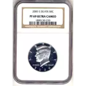 Half Dollars---Kennedy 1971-Present -Copper-Nickel- 0.5 Dollar (3)