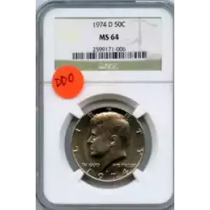 Half Dollars---Kennedy 1971-Present -Copper-Nickel- 0.5 Dollar (3)