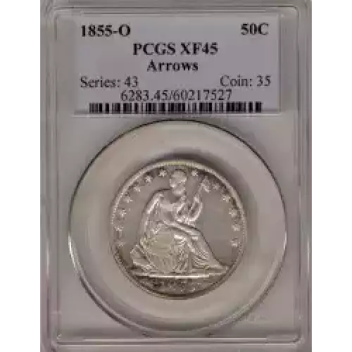 Half Dollars---Liberty Seated 1839-1891 -Silver- 0.5 Dollar (3)