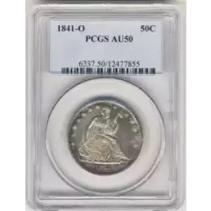 Half Dollars---Liberty Seated 1839-1891 -Silver- 0.5 Dollar (3)