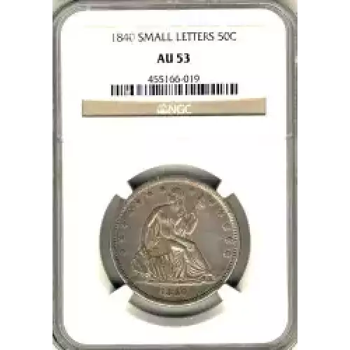 Half Dollars---Liberty Seated 1839-1891 -Silver- 0.5 Dollar (3)